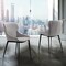 Armen Living Kenna Modern Dining Chair in Matte Black Finish and Gray Fabric, PK2 LCKESIGR - alternate 8
